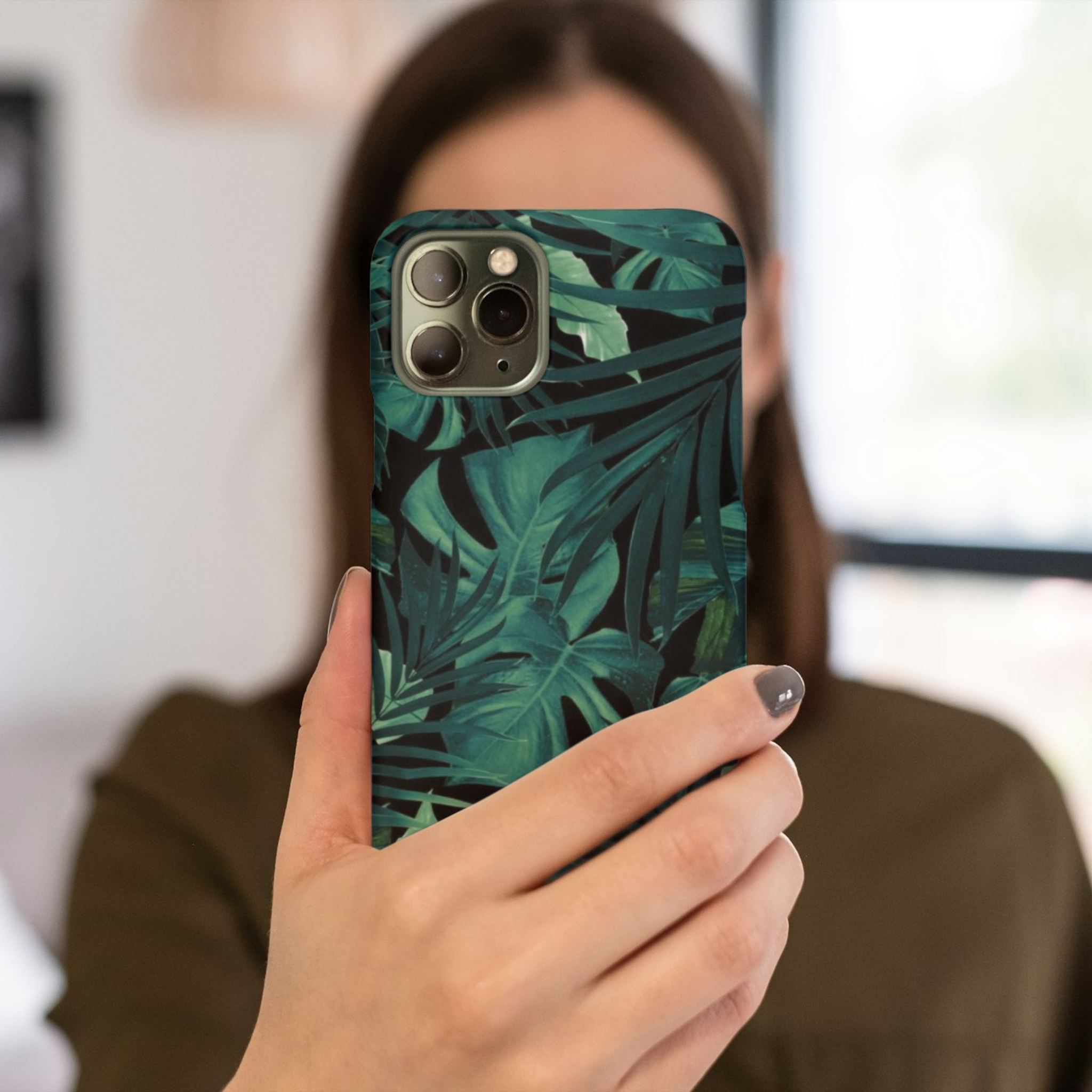 Leafy Whisper iPhone Case